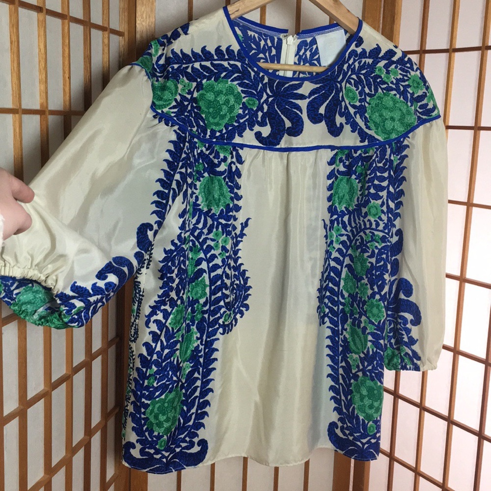 Anna Sui for Anthropologie Blouse